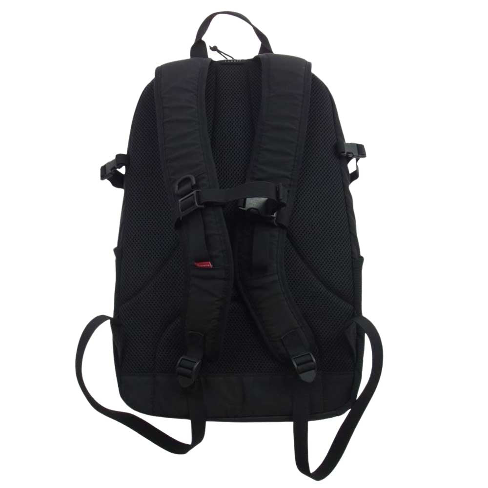 Supreme シュプリーム 17SS Backpack ロゴ バックパック ブラック系【中古】