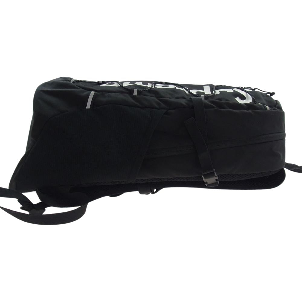 Supreme シュプリーム 17SS Backpack ロゴ バックパック ブラック系【中古】