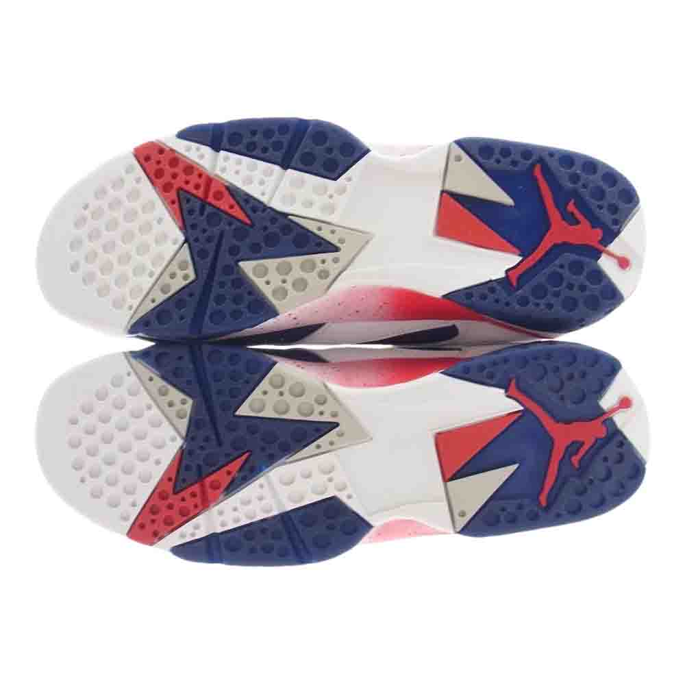 NIKE ナイキ 304775-123 AIR JORDAN 7 RETRO TINKER ALTERNATE エアジョーダン7 レトロ ティンカー オルタネイト スニーカー マルチカラー系 28cm【美品】【中古】