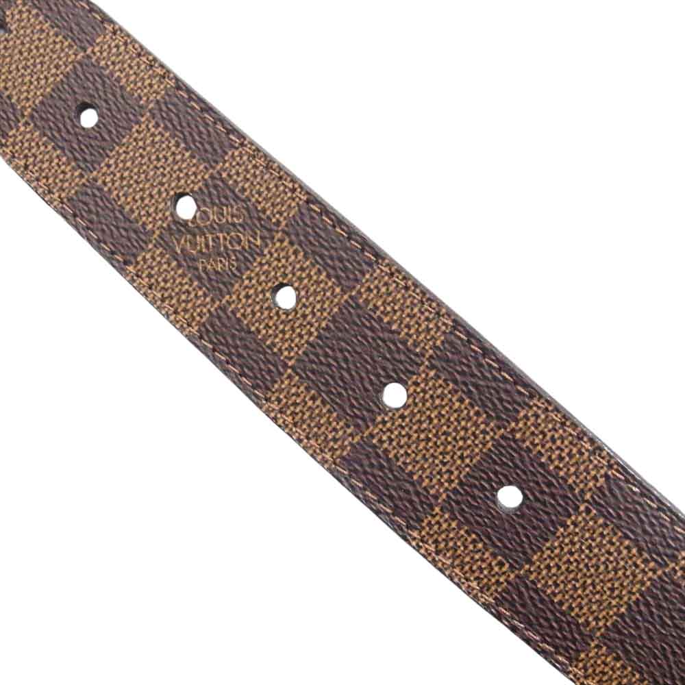 LOUIS VUITTON ルイ・ヴィトン M9677 サンチュール アヴァントゥール ダミエ ベルト ブラウン系 95/38【中古】