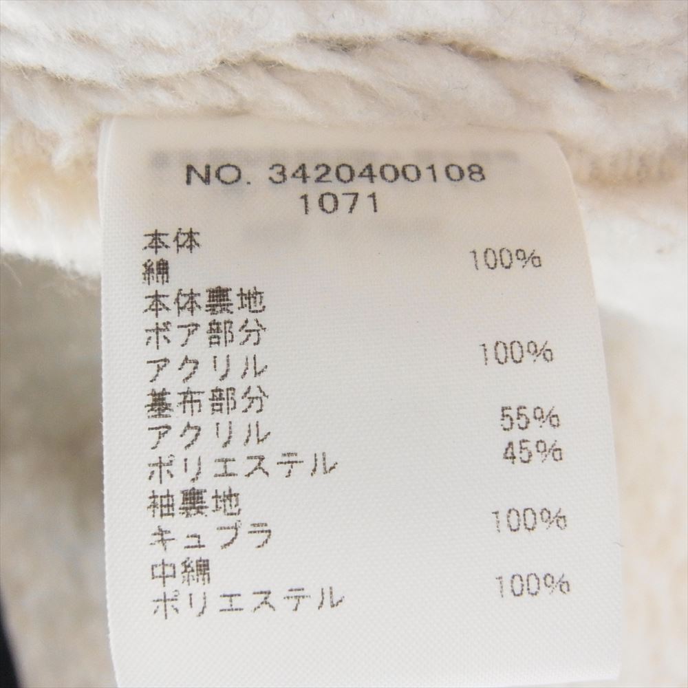 Ron Herman ロンハーマン 3420400108 Cords Boa Shirts JK コーデュロイ 裏ボア 長袖 シャツ ジャケット ブラック系 S【中古】