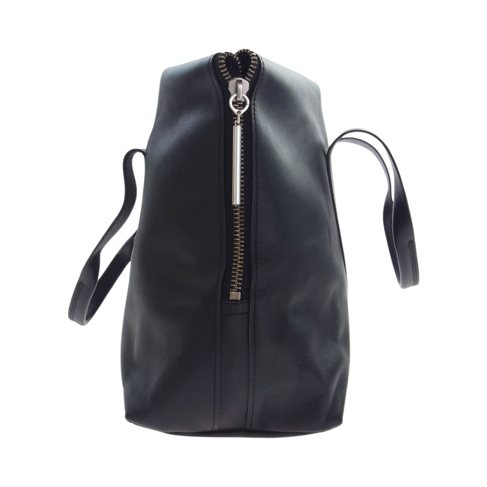 スリーワンフィリップリム 31hour bag フラップ レザー トート バッグ ブラック系【中古】