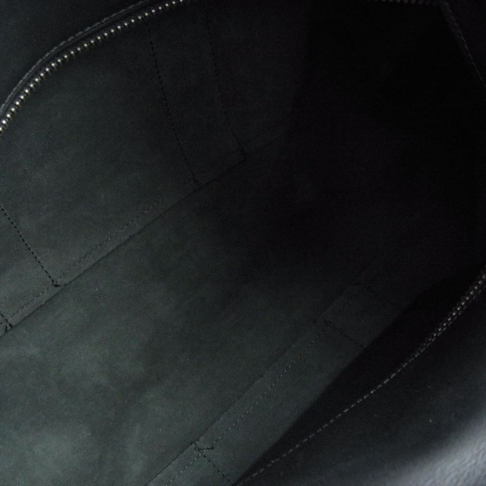 スリーワンフィリップリム 31hour bag フラップ レザー トート バッグ ブラック系【中古】