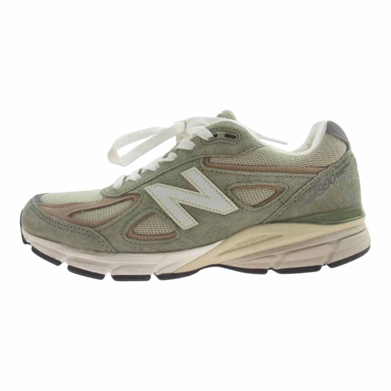 NEW BALANCE ニューバランス U990GT4 990 V4 Olive スニーカー モスグリーン系 25.5cm【中古】