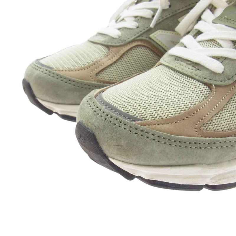 NEW BALANCE ニューバランス U990GT4 990 V4 Olive スニーカー モスグリーン系 25.5cm【中古】