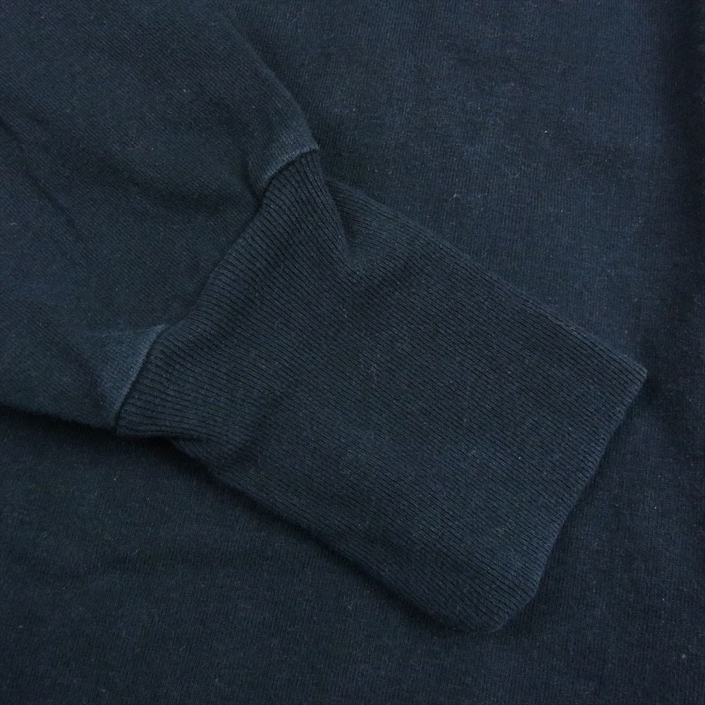 BUCO ブコ RIDING TOGS ロゴ プリント 長袖 Tシャツ ブラック系 38【中古】