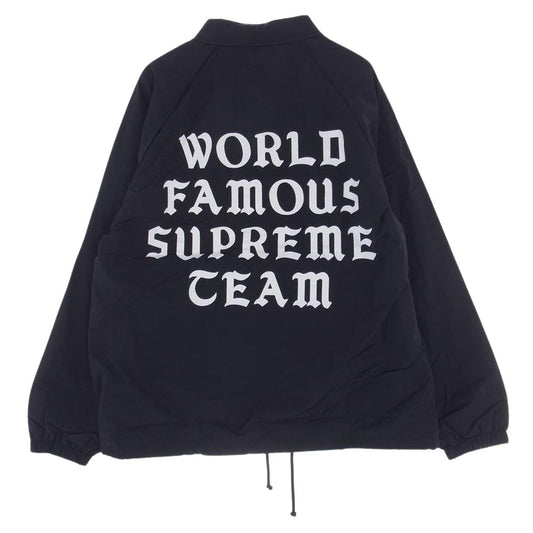 Supreme シュプリーム 20SS World Famous Coaches Jacket ワールド フェイマス コーチ ジャケット ブラック系 M【極上美品】【中古】