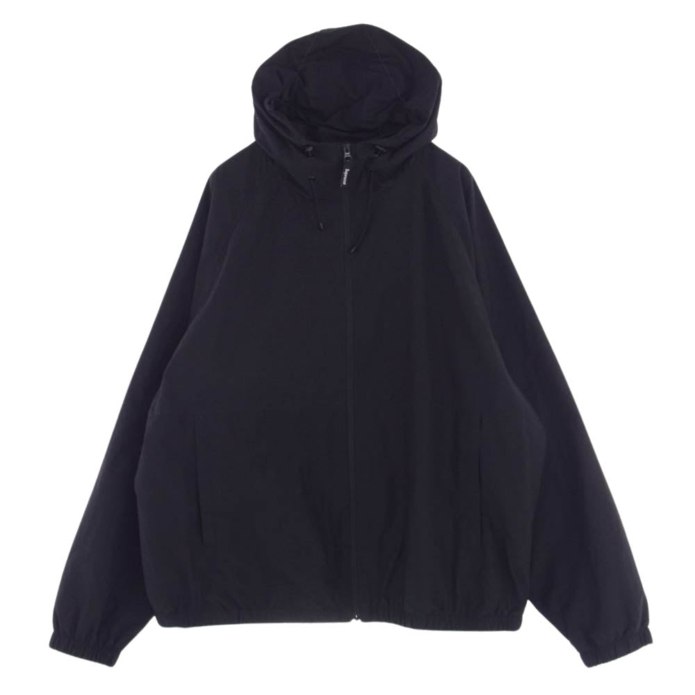 Supreme シュプリーム 23SS Lightweight Nylon Hooded Jacket ライトウェイト ナイロン フーディー ジャケット ブラック系 XXL【中古】