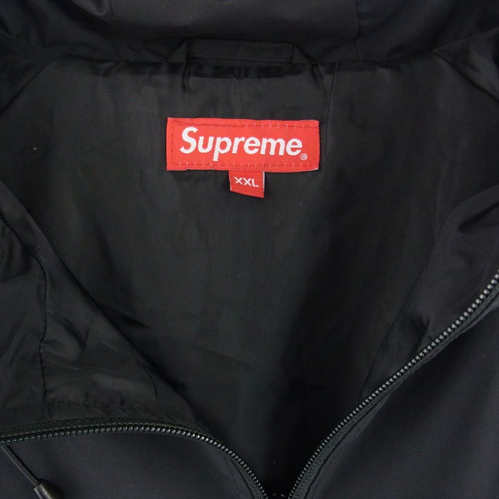 Supreme シュプリーム 23SS Lightweight Nylon Hooded Jacket ライトウェイト ナイロン フーディー ジャケット ブラック系 XXL【中古】