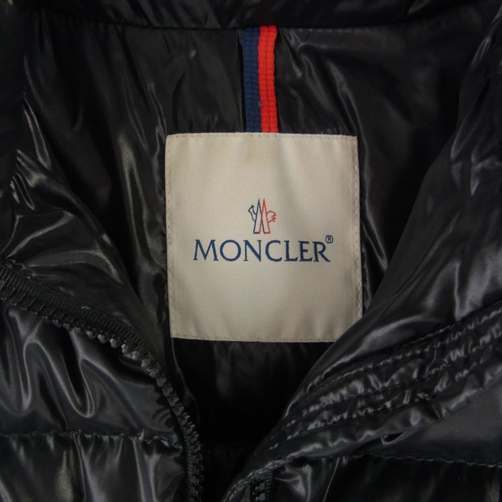MONCLER モンクレール BADY バディ ショート ダウン ジャケット ブラック系 １２anni 152cm【中古】