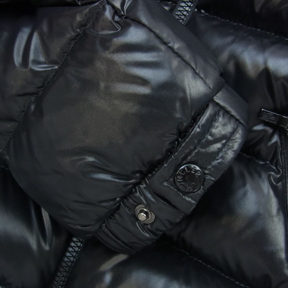 MONCLER モンクレール BADY バディ ショート ダウン ジャケット ブラック系 １２anni 152cm【中古】