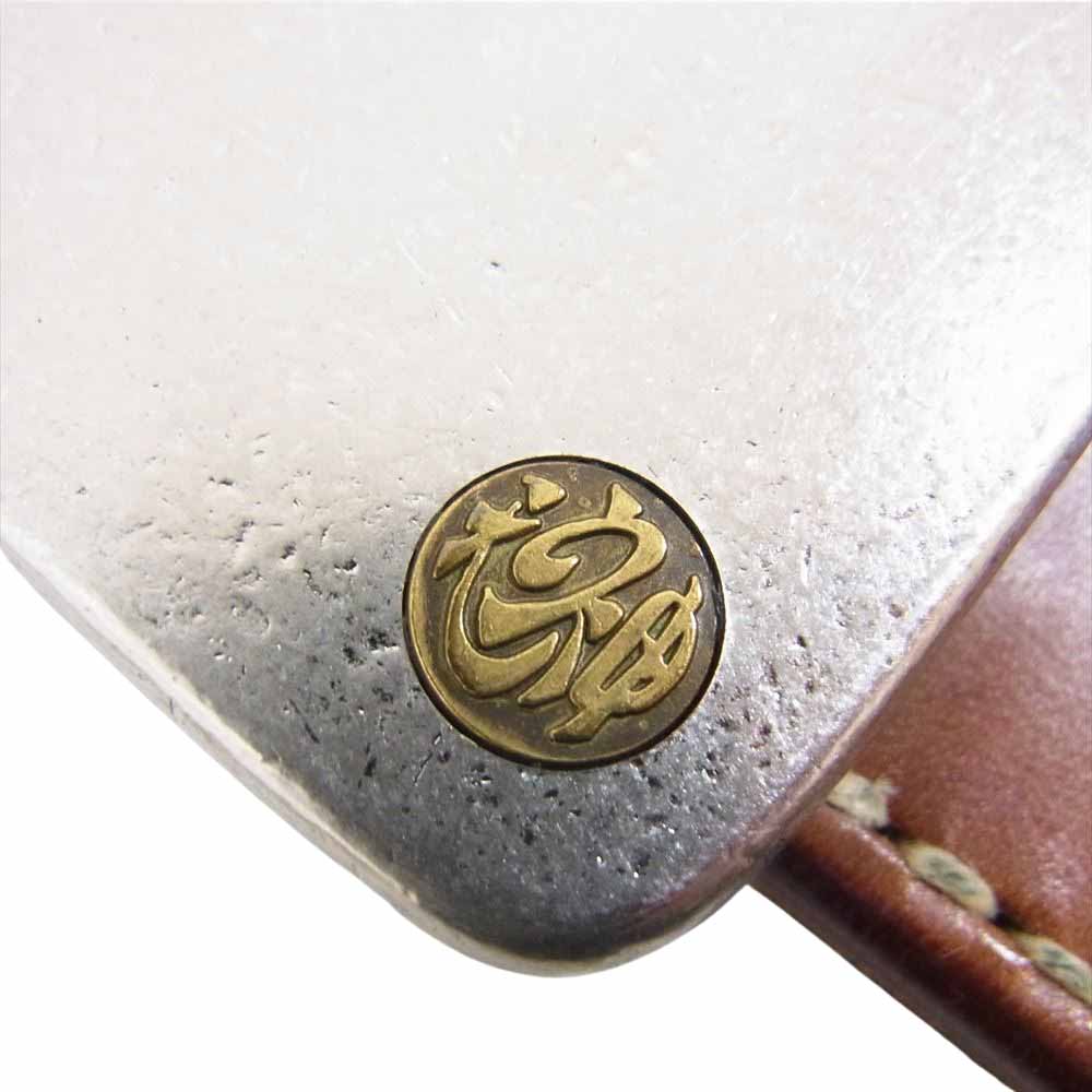 Tenjin Works レザー ベルト ブラウン系 32【中古】