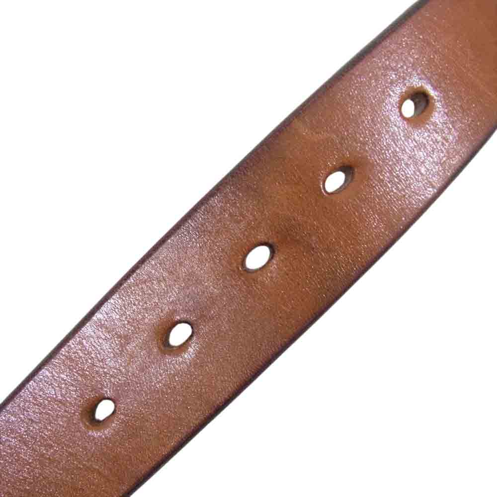 Tenjin Works レザー ベルト ブラウン系 32【中古】