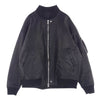 ISAMUKATAYAMA BACKLASH イサムカタヤマバックラッシュ 23-11-JK-02L BALLET バレット オールレザー ブルゾン MA-1 フライト ボンバー ジャケット ブラック系 FREE【中古】