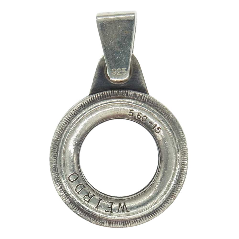 WEIRDO ウィアード バイアス ホイール リング ペンダントトップ  シルバー系【中古】