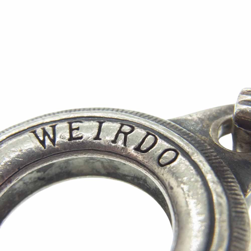 WEIRDO ウィアード バイアス ホイール リング ペンダントトップ  シルバー系【中古】