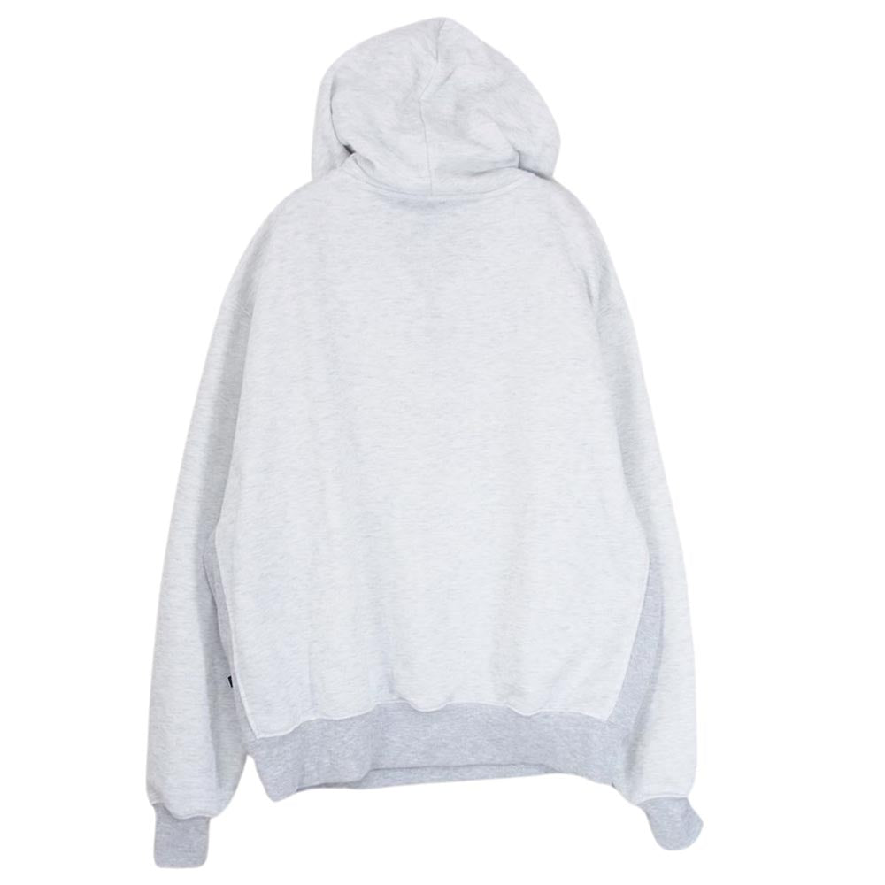ダイワピア39 BE-51023 TECH SWEAT HALF ZIP HOODIE テック スウェット ハーフジップ フーディ プルオーバー パーカー グレー系 M【中古】