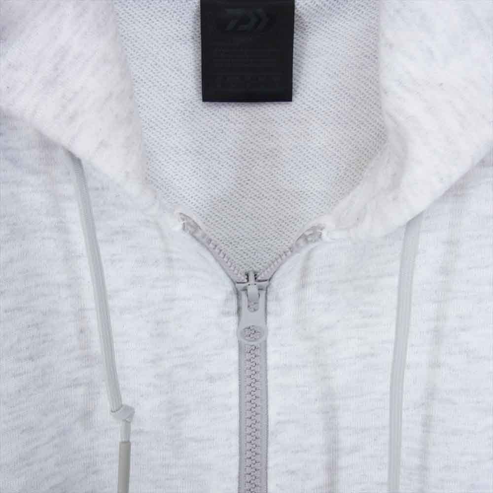 ダイワピア39 BE-51023 TECH SWEAT HALF ZIP HOODIE テック スウェット ハーフジップ フーディ プルオーバー パーカー グレー系 M【中古】