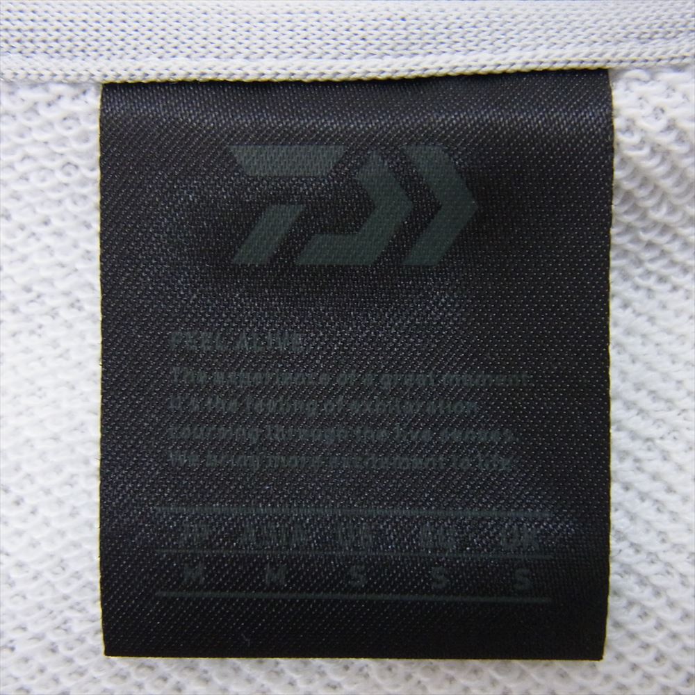 ダイワピア39 BE-51023 TECH SWEAT HALF ZIP HOODIE テック スウェット ハーフジップ フーディ プルオーバー パーカー グレー系 M【中古】