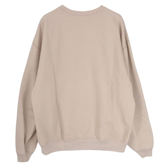 AURALEE オーラリー A8AP01GU SUPER SOFT HEAVY SWEAT P/O スーパー ソフト ヘビー スウェット プルオーバー ベージュ系 3【中古】