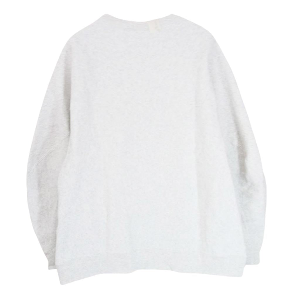 N.HOOLYWOOD エヌハリウッド Champion  チャンピオン NEW WEAVE ニューウェーブ REVERSE WEAVE CREWNECK SWEATSHIRT C8-V010 リバースウィーブ ポケット クルーネック スウェット トレーナー グレー系 M【中古】