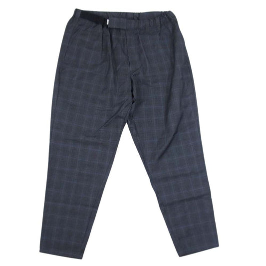 GRAPHPAPER グラフペーパー GM193-40099 REDA Chef Pants チェック シェフ パンツ グレー系 F【中古】