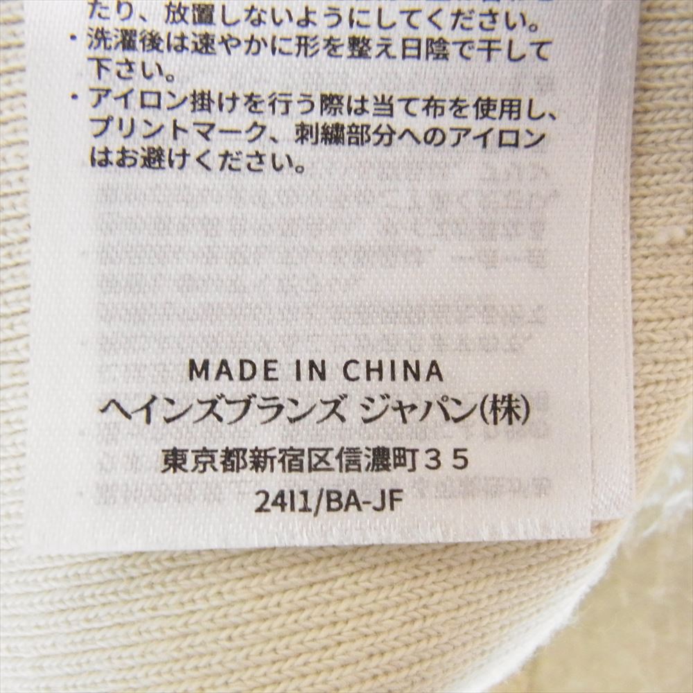 WTAPS ダブルタップス × Champion チャンピオン Reverse Weave Hooded Sweatshirt リバースウィーブ スウェット プルオーバー パーカー ベージュ系 L【中古】