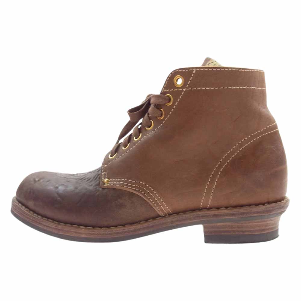 VISVIM ビズビム 22AW 0122202002003 BRIGADIER BOOTS-FOLK ブリガディア ブーツ ブラウン系 M8.5【中古】