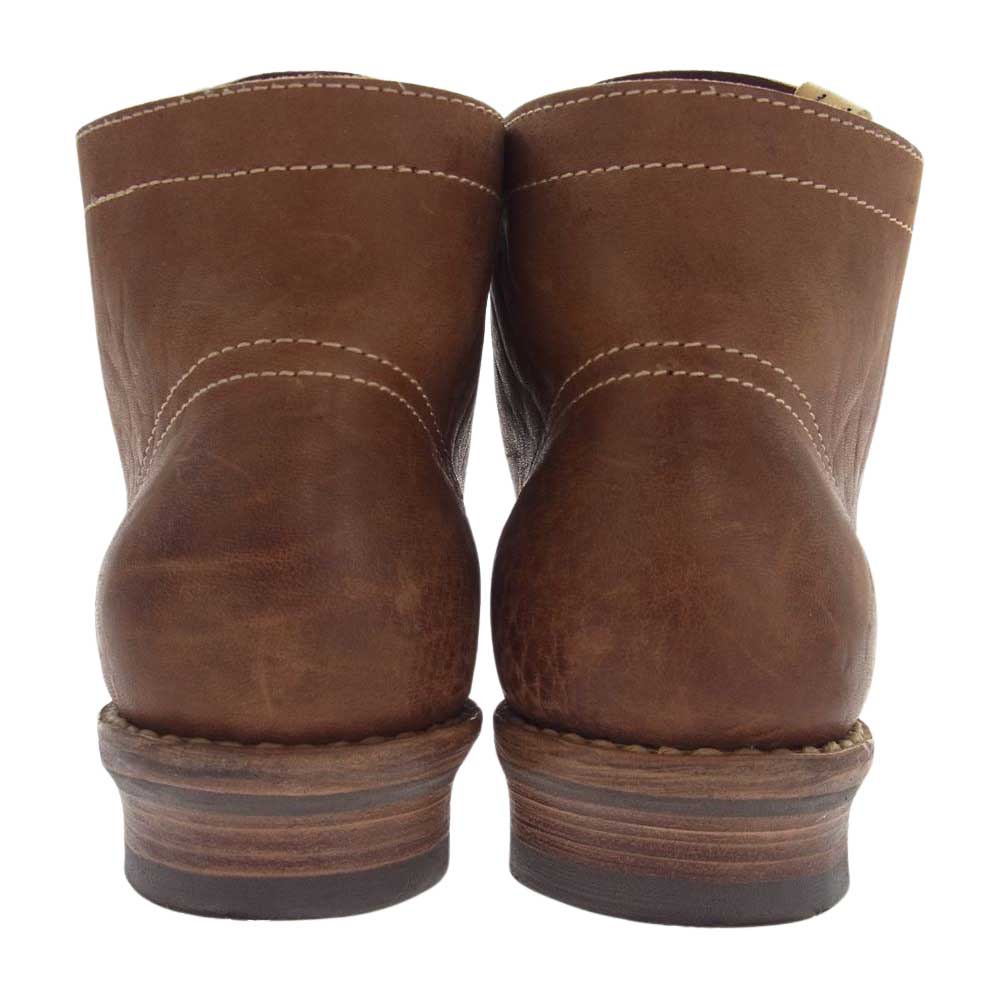 VISVIM ビズビム 22AW 0122202002003 BRIGADIER BOOTS-FOLK ブリガディア ブーツ ブラウン系 M8.5【中古】