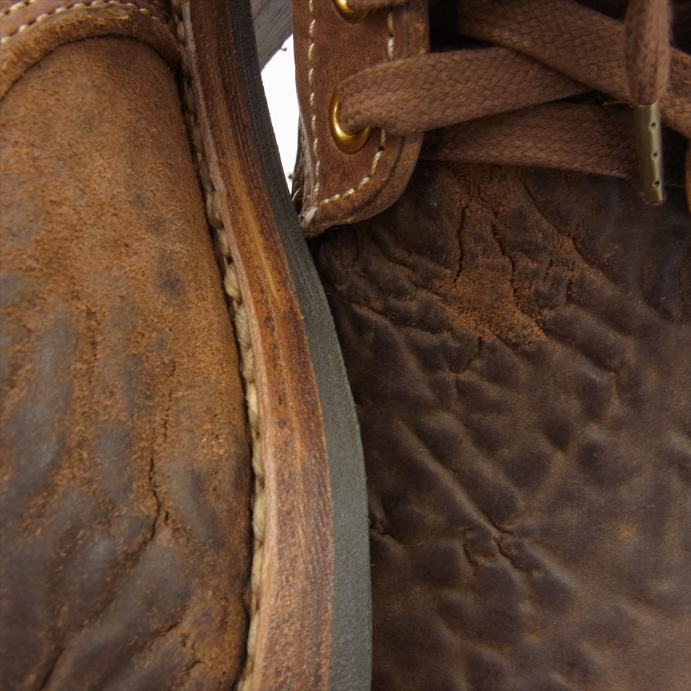 VISVIM ビズビム 22AW 0122202002003 BRIGADIER BOOTS-FOLK ブリガディア ブーツ ブラウン系 M8.5【中古】