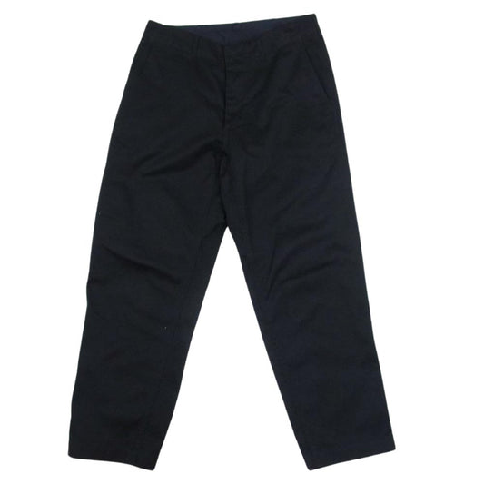 nanamica ナナミカ SUCF913 Wide Chino Pants ワイド テーパード チノ パンツ ブラック系 30【中古】