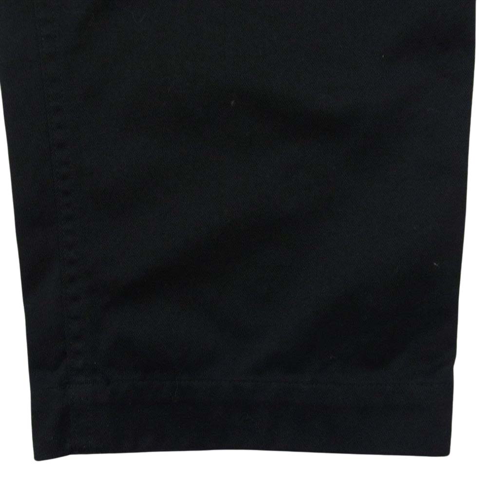 nanamica ナナミカ SUCF913 Wide Chino Pants ワイド テーパード チノ パンツ ブラック系 30【中古】
