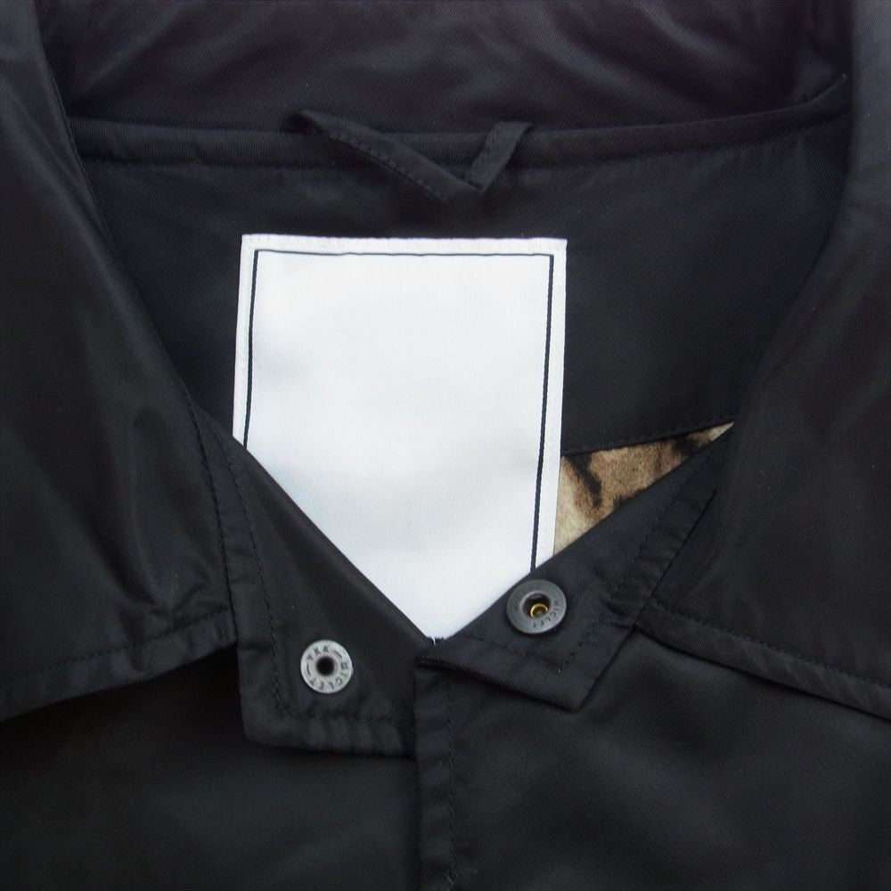 リベレイダース 760072301 METAL LOGO NYLON COACH JACKET メタル ロゴ ナイロン コーチ ジャケット ブラック系 M【中古】