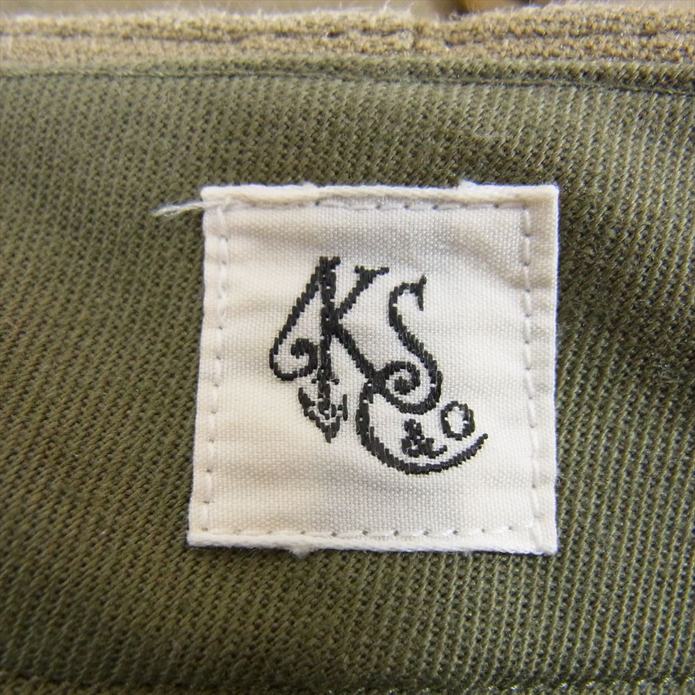 キャプテンサンシャイン KS21SPT13 Gurkha Trousers グルカ トラウザーズ タック パンツ カーキ系 32【中古】