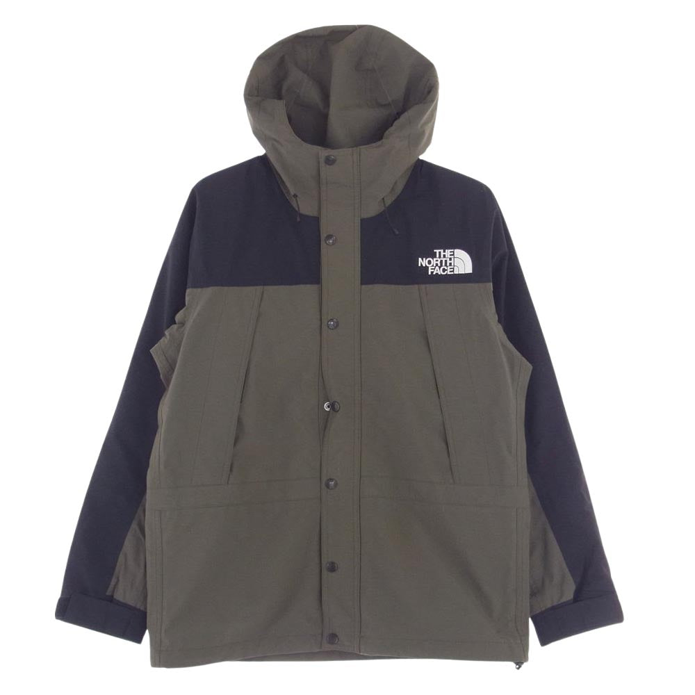 THE NORTH FACE ノースフェイス NP11834 Mountain Light Jacket マウンテン ライト ジャケット カーキ系 ブラック系 M【中古】