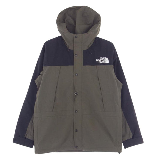THE NORTH FACE ノースフェイス NP11834 Mountain Light Jacket マウンテン ライト ジャケット カーキ系 ブラック系 M【中古】