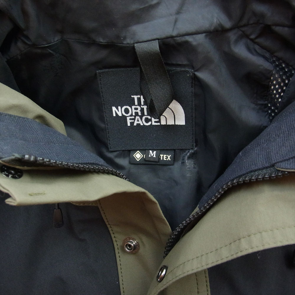THE NORTH FACE ノースフェイス NP11834 Mountain Light Jacket マウンテン ライト ジャケット カーキ系 ブラック系 M【中古】