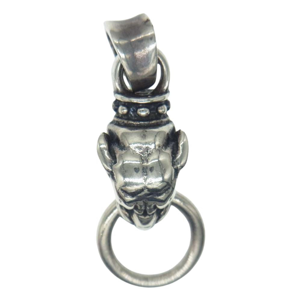 TRAVIS WALKER トラヴィスワーカー MEDIUM PANTHER PENDANT ミディアム パンサー ペンダントトップ  シルバー系【中古】