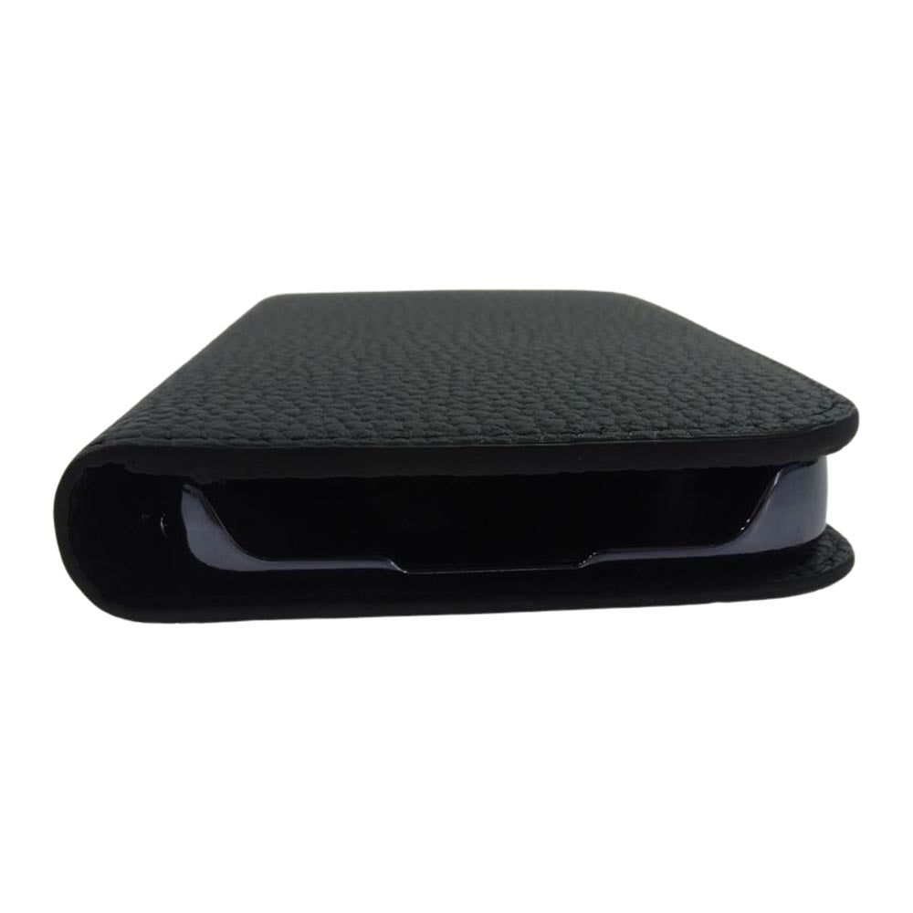 ボナベンチュラ BODT15P-BK iPhone 15Pro Black FOLIO DIARY CASE レザー ダイアリーケース スマホケース 携帯カバー ブラック系【新古品】【未使用】【中古】