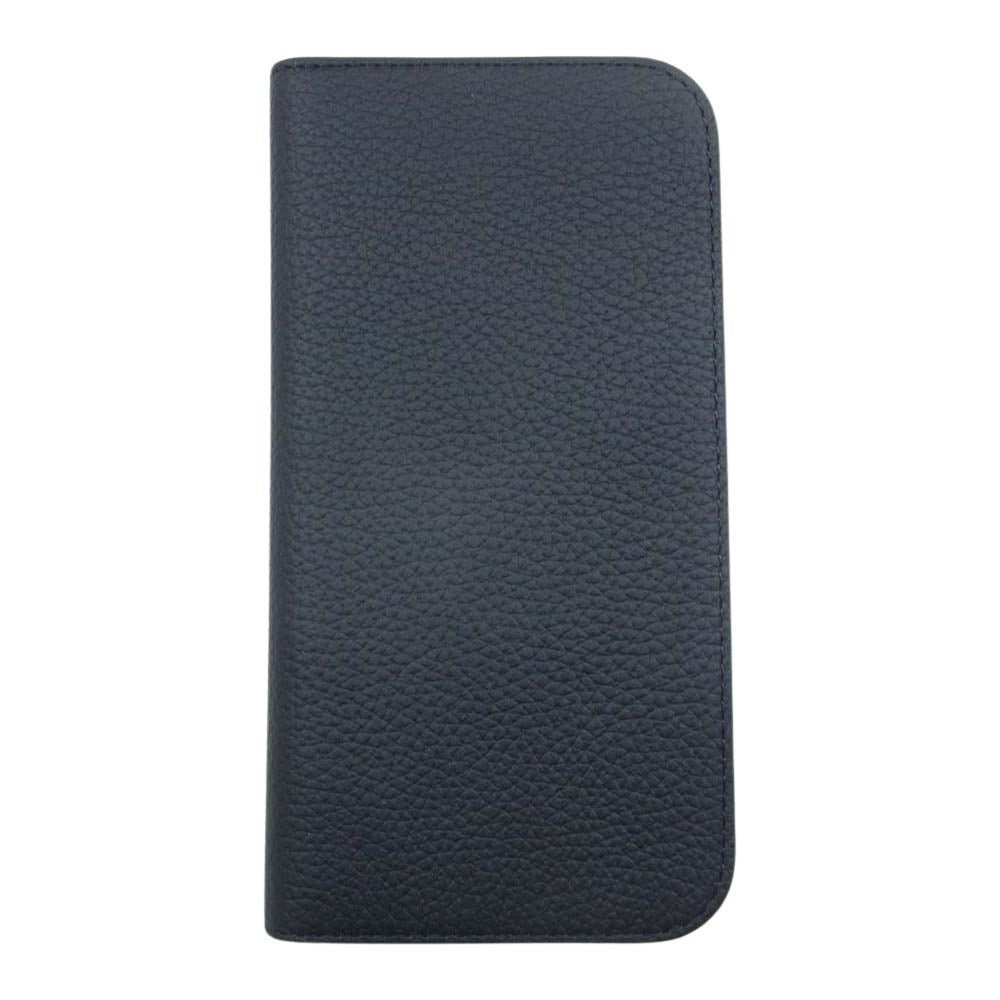 ボナベンチュラ BODT15PM-BKET iPhone 15ProMax Black×Etoupe FOLIO DIARY CASE アイフォン15プロマックス レザー ダイアリーケース スマホケース 携帯カバー ブラック系【新古品】【未使用】【中古】