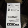 ISAMUKATAYAMA BACKLASH イサムカタヤマバックラッシュ 2005-01 RABBIT FUR + NYLON REVERSIBLE JACKET ラビットファー レザー切替 リバーシブル ナイロン ジャケット マルチカラー系 L【極上美品】【中古】