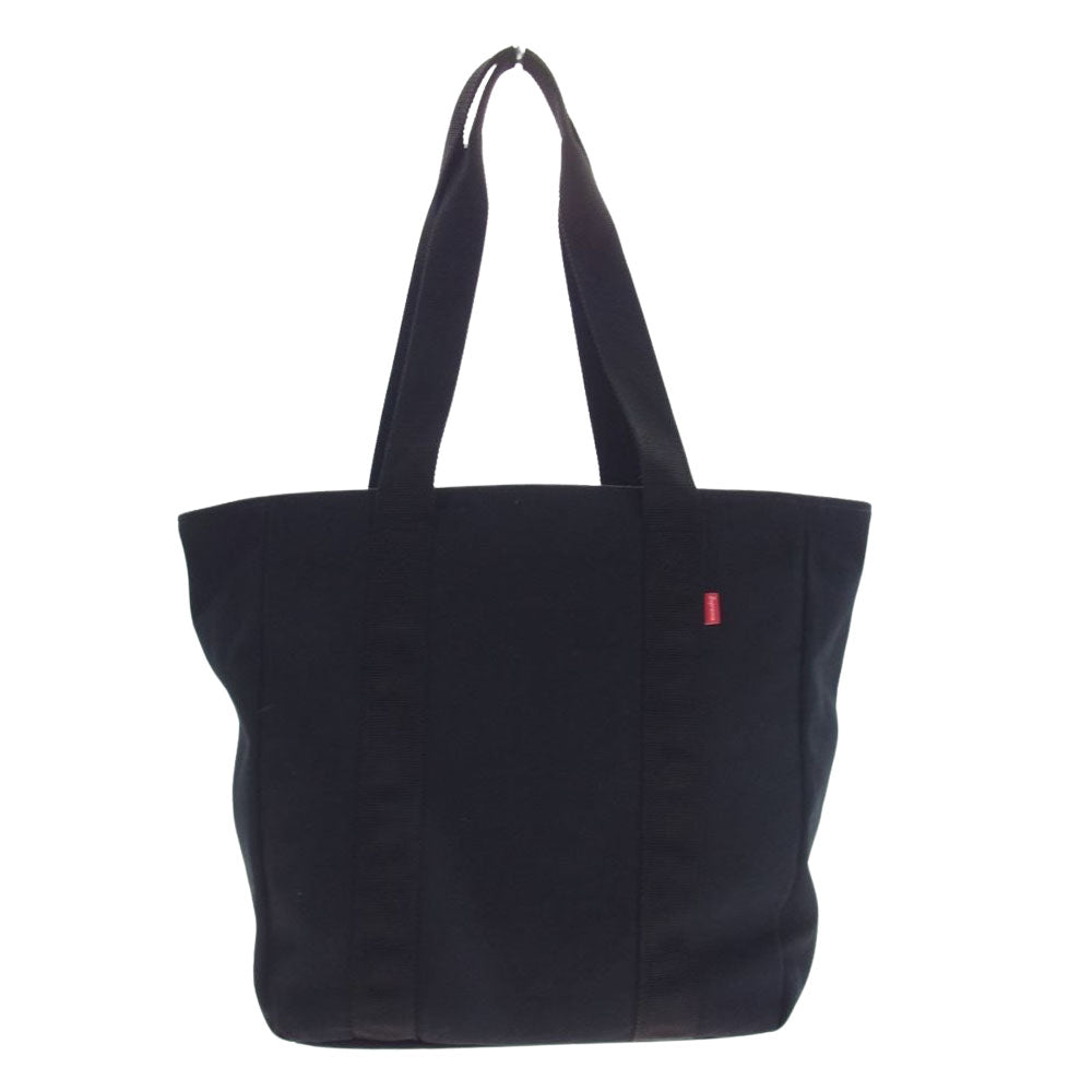Supreme シュプリーム CANVAS TOTE キャンバス トートバッグ ブラック系【中古】