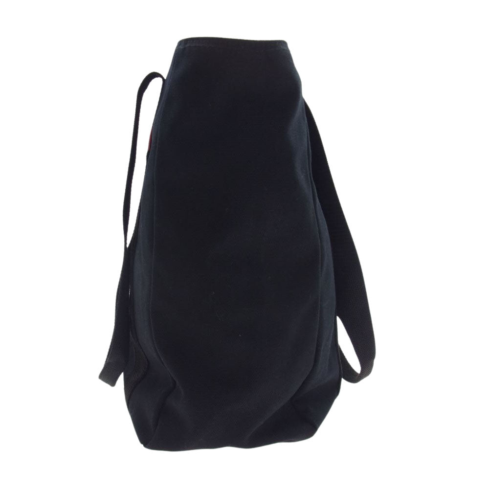 Supreme シュプリーム CANVAS TOTE キャンバス トートバッグ ブラック系【中古】