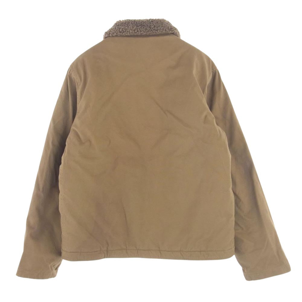 AVIREX アヴィレックス N-1 DECK JACKET デッキ ジャケット キルトライニング ベージュ系 M【中古】