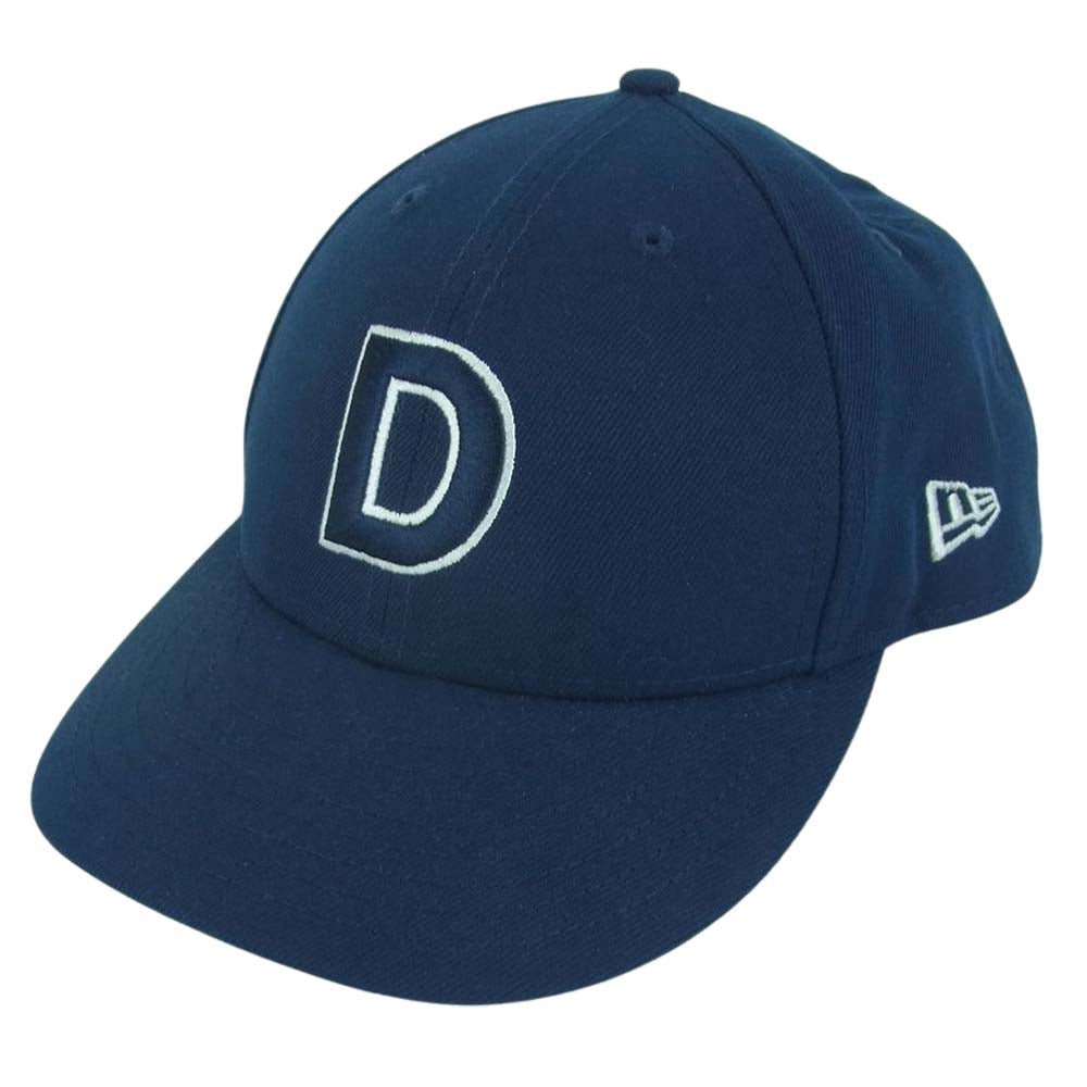 DESCENDANT ディセンダント 221NEDS-HT01 DELTA LP 59FIFTY NEWERA ニューエラ キャップ 中国製 ネイビー系 7.5【中古】