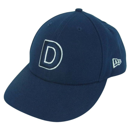 DESCENDANT ディセンダント 221NEDS-HT01 DELTA LP 59FIFTY NEWERA ニューエラ キャップ 中国製 ネイビー系 7.5【中古】