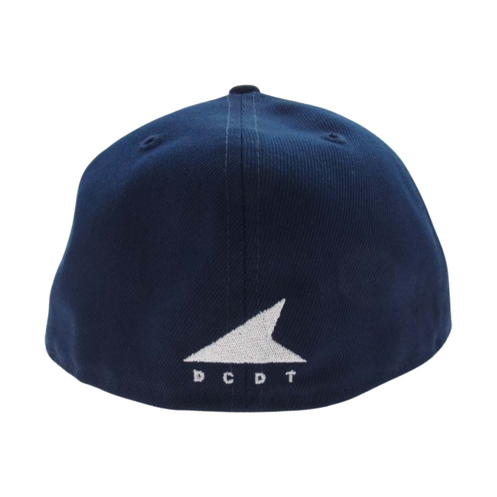 DESCENDANT ディセンダント 221NEDS-HT01 DELTA LP 59FIFTY NEWERA ニューエラ キャップ 中国製 ネイビー系 7.5【中古】