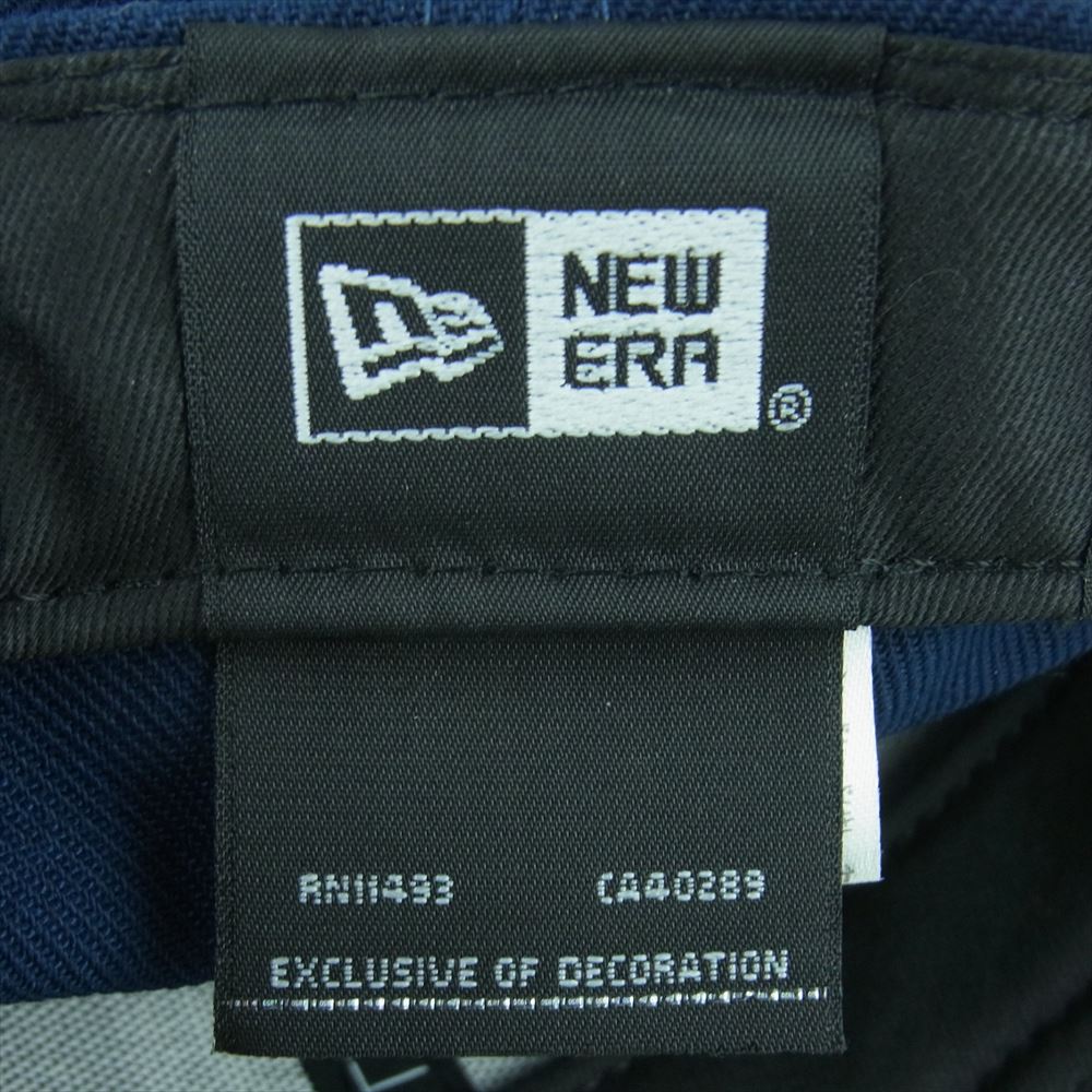DESCENDANT ディセンダント 221NEDS-HT01 DELTA LP 59FIFTY NEWERA ニューエラ キャップ 中国製 ネイビー系 7.5【中古】
