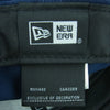 DESCENDANT ディセンダント 221NEDS-HT01 DELTA LP 59FIFTY NEWERA ニューエラ キャップ 中国製 ネイビー系 7.5【中古】