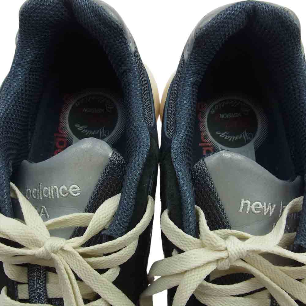 NEW BALANCE ニューバランス M990KI3 KITH RONNIE FIEG キス ロニー ファイグ スニーカー ブラック系 28.0cm【中古】